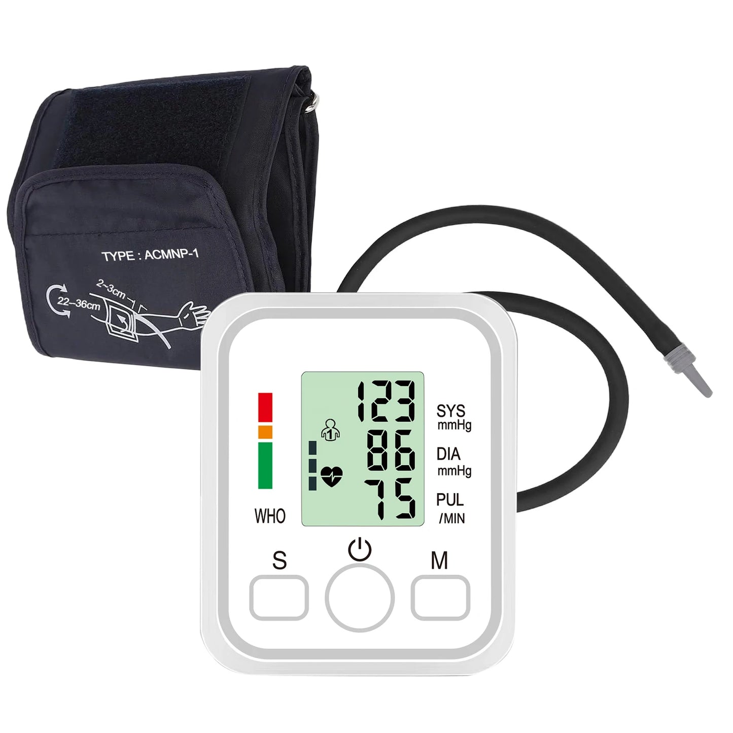 USB Digital Sphygmomanometer Medical Health Detector Home Upper Arm Blood Pressure Measur Adult kid Pulse Monitor