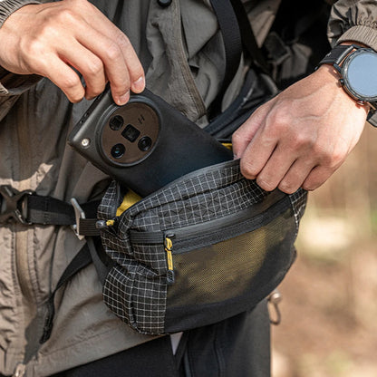 UHMWPE Fiber Outdoor Waist Bag Waterproof Crossbody Fanny Pack Lightweight Portable Pouch For Cycling Running Camping Hiking Tra