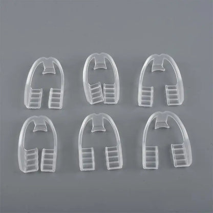 💄1/2/5pcs Bruxism Mouth Guard Sleep Mouthguard Splint Clenching Dental Braces Alignment Trainer Sleep Aid Teeth Protector Tools