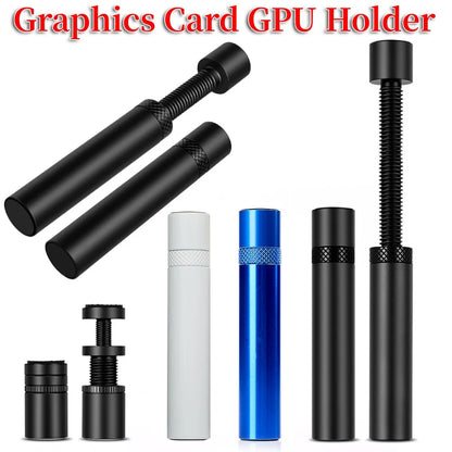 Uchwyt wspierający kartę graficzną GPU ze stopu aluminium, wspornik zapobiegający wyginaniu się karty graficznej, uchwyt do obudowy komputera PC