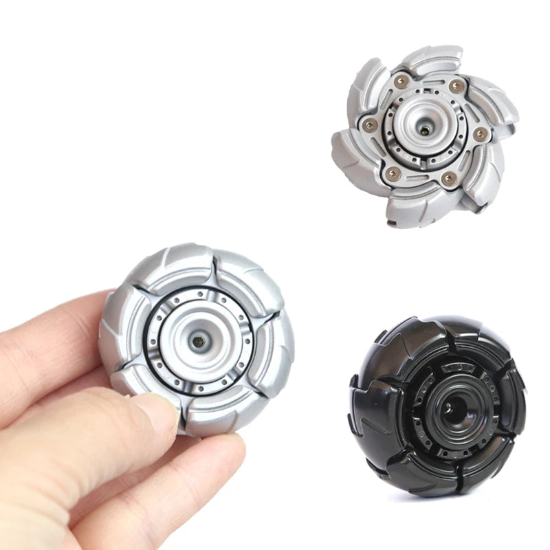 Opening and Closing Fingertip Gyro Fidget Spinner Multi-Purpose CNC Finger Tip Stress Relief AutismFidget Toys Adult Gifts
