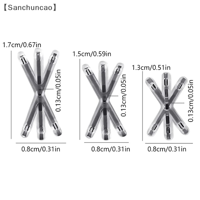 〔San〕2Pcs Ingrown Toenail Correction Tool Ingrown Toenail Treatments Elastic Patch Sticker Toenail Straightening Pedicure Tool