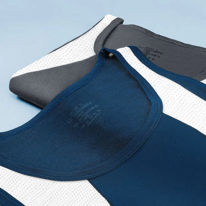 Vest Men's Comfortable Breathable Sling Hurdle Short-Sleeved Young Boys Sports Running Sleeveless T-Shirt Bottoming Shirt Unders