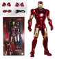 ZDTDS Original 1/5 36CM Iron Man MK50 MK3 LED lighting 10th Anniversary Memorial Collect Tony Stark Model Action Figure Gift