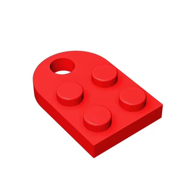20pcs MOC parti 3176 piastra speciale 3x2 con foro mattoni compatibili blocchi fai da te particelle bambini Puzzle cervello gioc