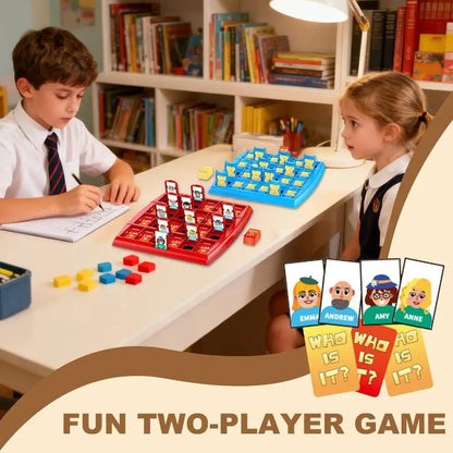 Guesses Who I Am Board Game Memory Logic Card Board Game Educational Guessing Board Toy for Family Party Gathering