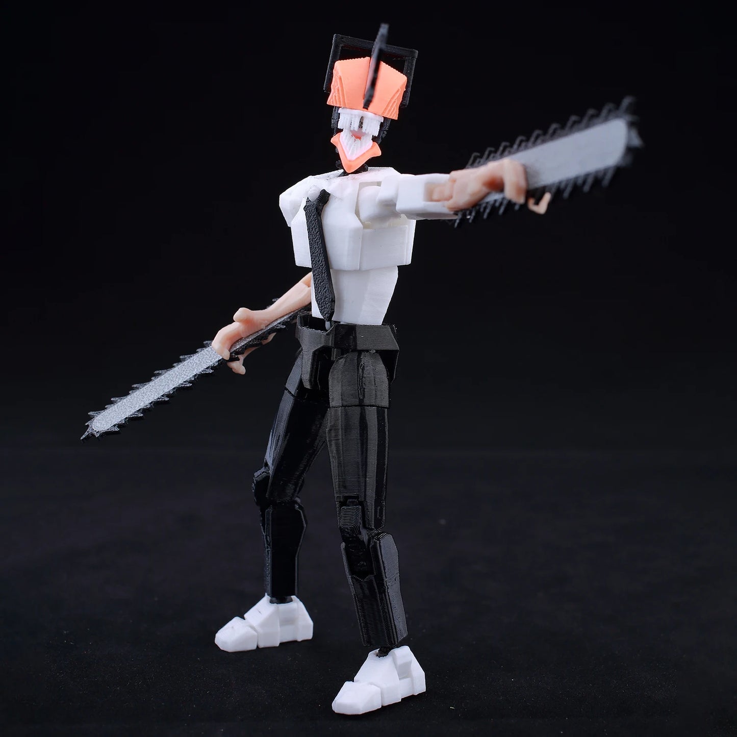 9L3D Multi-joint Articulated Anime Figures Saitama Kenshiro One Punch Man Fist North Star Chainsaw Man Dummy 13 Collectible Toys