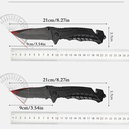 Multi functional and convenient folding knife EDC pocket knife fruit knife, suitable for outdoor survival camping and fishing