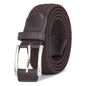 Casual Men's And Women's Woven Elastic Belt Outdoor Sports Stretch Jeans Designer Fashion Accessory for Men And Women