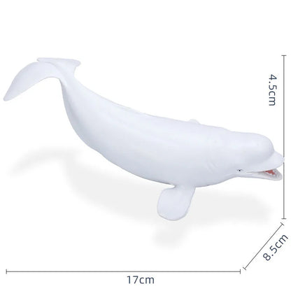 14-22CM Ocean Animals Action Figures Sealife Shark Whare Megalodon Models Figurines PVC Home Decoration Kids Education Toys Gift