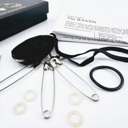 The Raven Coin Vanish Device Close Up Magic Trick Magia Magie Magicians Props Accessories Illusions Gimmicks Easy To Do Street