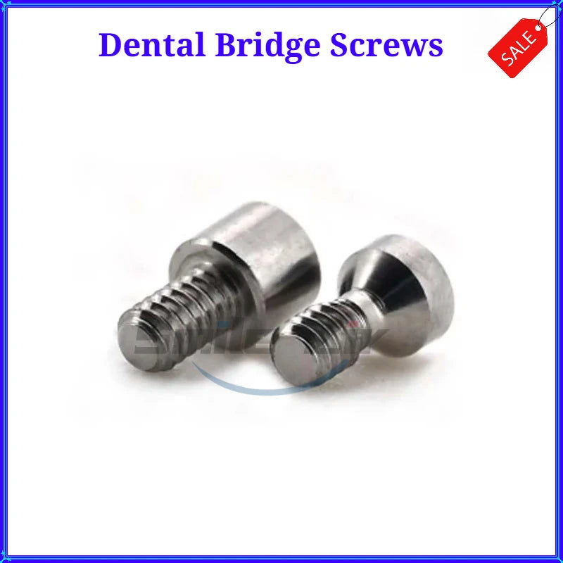 5PCS Dental Bridge Ti Screws  M1.4 Osstem Regular Mini Multi Unit Screw Adin Dentium ITI Anthogyr Dental Implant MUA Screws