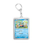 Keychain For Pokemon Duskull Cynthia Popplio Acrylic Homemade Cartoon Anime Backpack Pendant Decoration Collection Fans Gift 5cm