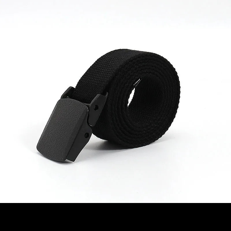 Colorful Canvas Tactical Belt Unisex Fashion Casual Luxury Trend Jeans Accessories Youth Nylon Girdle Cute Kids Hunting Belt