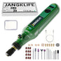 JANGKLIFE USB Cordless Rotary Tool Kit Woodworking Engraving Pen DIY For Jewelry Metal Glass Mini Wireless Drill