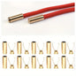 10pcs Heavy Duty Cord Locks Adjustable Metal Clips Secure Fastening for Shoelaces Bags Hoodies DIY Crafts Organizing Cables