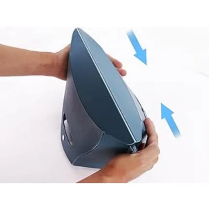 2 Foldable Portable Foot Pedals, Adjustable Under Desk Foot Stool, Comfort Footrest for Office Work & Long Distance Travel