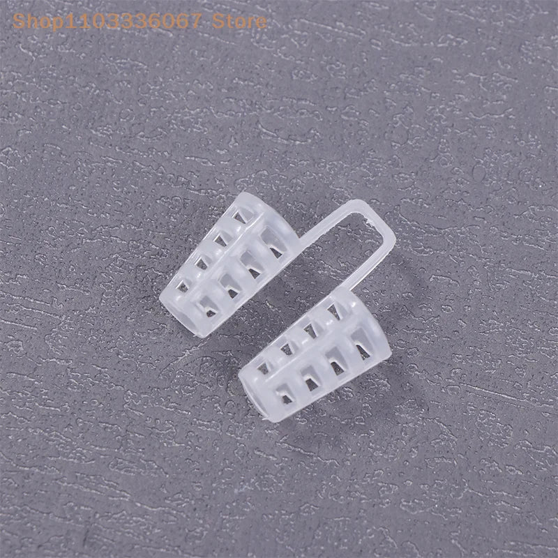 [HB]Silicone Anti Snore Nasal Dilators Apnea Aid Snoring Nose Clip Nose Breathing Apparatus Devices 4/8Pcs