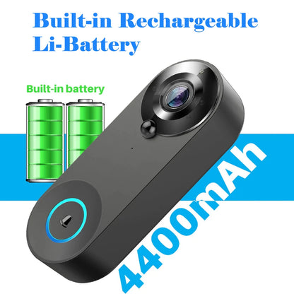 Bezprzewodowa kamera dzwonkowa 1080P WiFi Smart Door Bell Tuya Smart Home Security Detekcja ruchu Night Vision Intercom Dzwonek