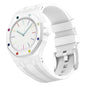 PC Case+Silicone Strap for Swatch X AP Royal Pop Pocket Watch Changer To Wristwatch Integrated Modification Accessories
