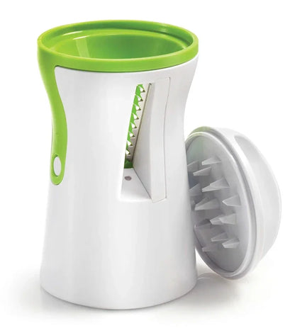 LMETJMA Zucchini Pasta Noodle Spaghetti Maker Heavy Duty Spiralizer Vegetable Slicer Vegetable Spiral Slicer Cutter  KC0335
