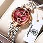 POEDAGAR High Quality Exquisite Wristwatch For Woman Waterproof Stainless Steel Date Quartz Ladies Watch Elegant Women's Watches