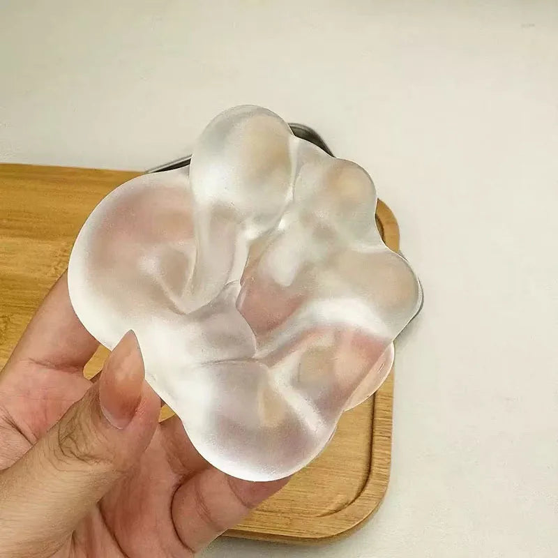 Moldable Squishy Coconut Oil Squeeze Toy Moldable Stress Ball Vaseline Fidget Squishes Fun Anti-stress Sensory Toy Adult Gift