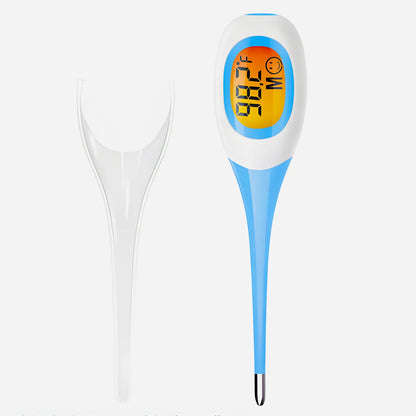 Electronic Soft Head Thermometer: Oral/Armpit Measurement for Household Adults & Children Finger Clip Pulse Oximeter