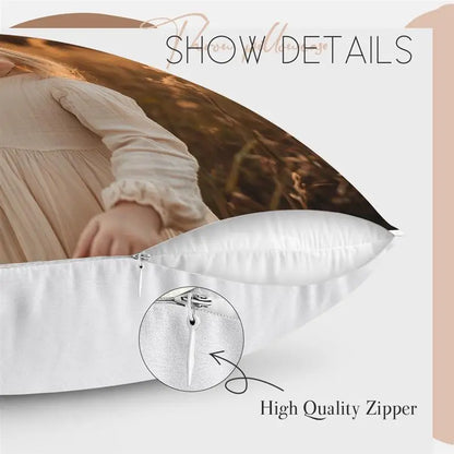 Custom Cushion Cover With Pictures Logo DIY Customized Throw Pillow Case Home Decorative Wedding Pets Baby Print Pillowcase