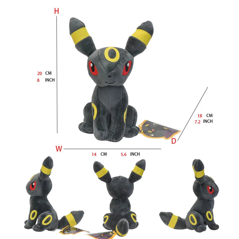 Pokemon Fit Pulsh Toys Gengar Caterpie Butterfree Litwick Lucario Mewtwo Gallade Haxorus Mew Furret Cute Stuffed Peluche Doll