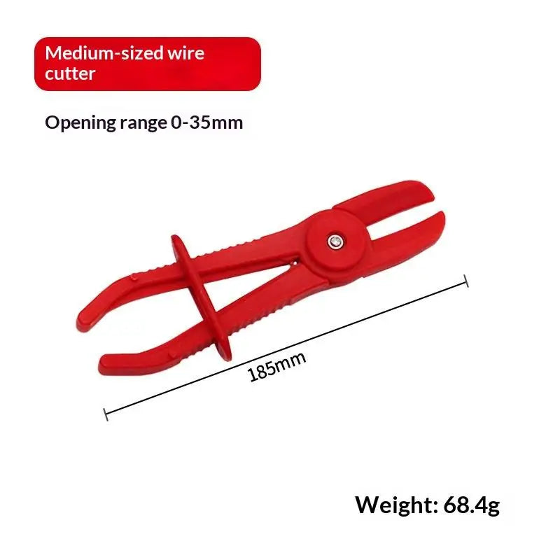 1/3Pcs Brake Fuel Line Clamp Pliers, Hands-Free Nylon Hose Clamp Tool Set for Car Repair, Quick Release