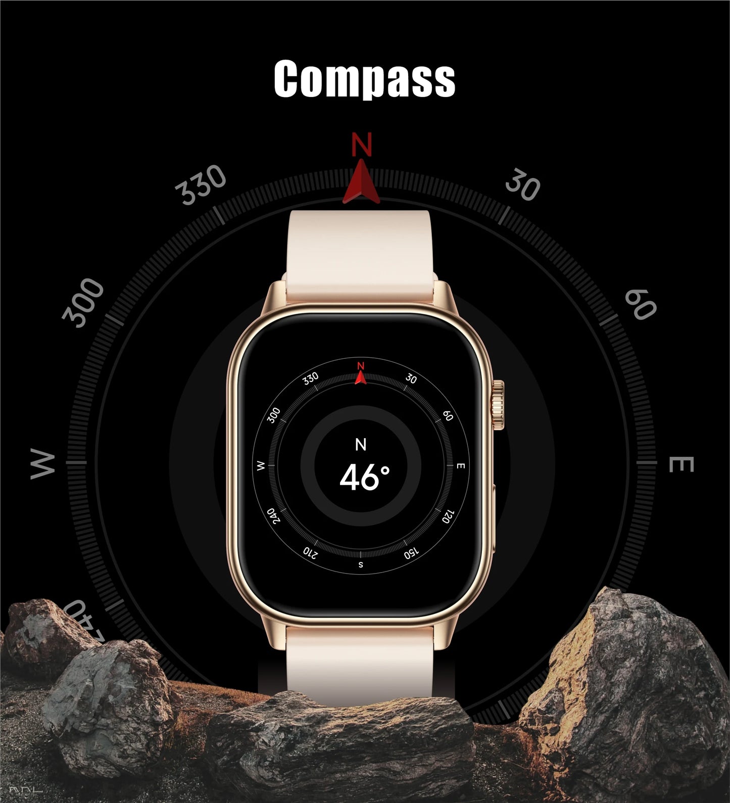 2026New Military Dual-band GPS Smart Watch Compass IP68K Waterproof Bluetooth Call Heart rate Sports Smart Watch For IOS Andriod
