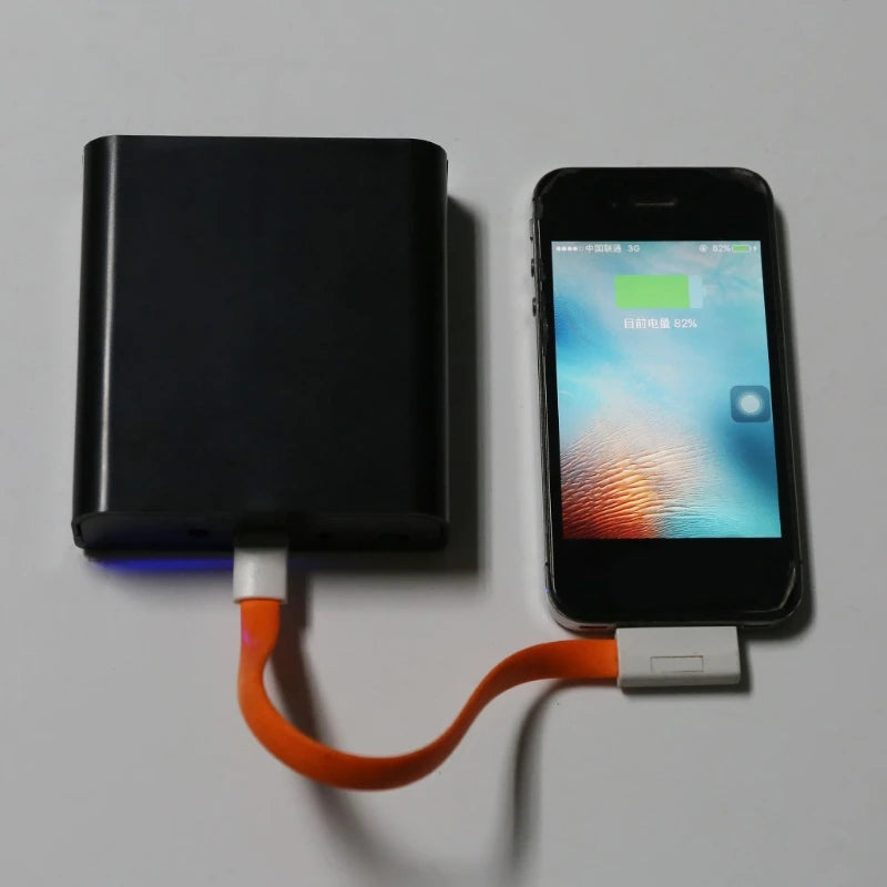 USB 5V for DC 9V 12V Output 3x 18650 Battery UPS DIY Power Bank Box for Router Cellphone Tablet Modem CCTV Camera
