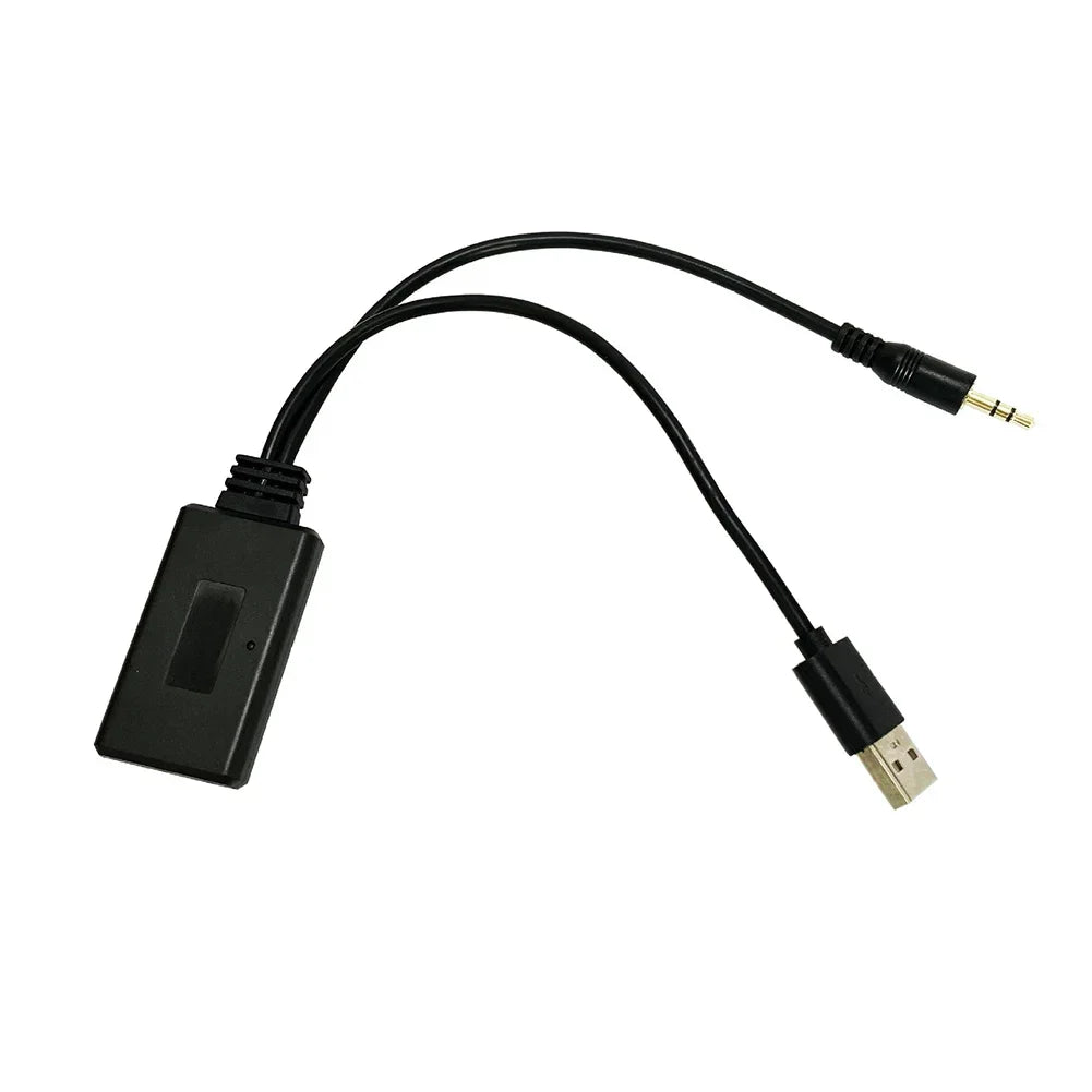 1PC For BMW E90 E91 E92 E93 3.5 mm Plug Universal Bluetooth Radio Cable Adapter Car AUX Bluetooth 5.0 Music Audio Receiver