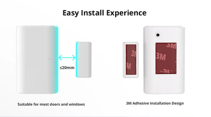 SONOFF SNZB-04P Zigbee Door Window Sensor Home Security Alarm Sensor Local Smart Scene Works with Alexa Google Home Smartthings