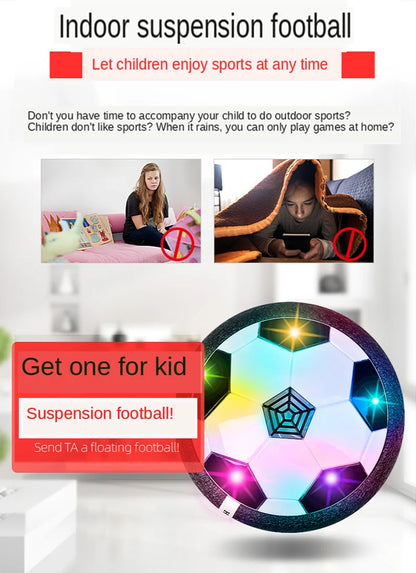 Hover Soccer Ball Toys for Children Electric Floating Football with LED Light Music Soccer Ball Outdoor Game Sport Toys for Kids