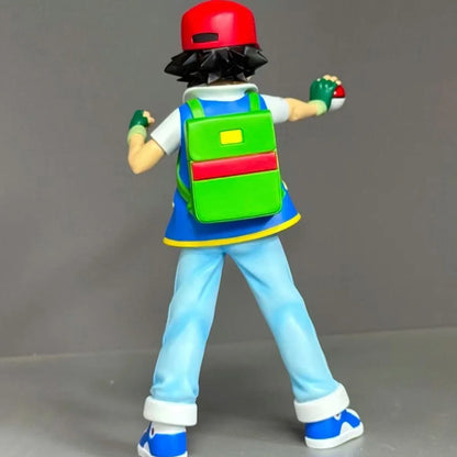 13cm Anime Pokemon Ash Ketchum Figure Pokemon Action Figures Pvc Collection Model Toys Gifts