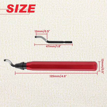 Deburring Tool RB1000 with 10Pcs BS1010 HSS Blades - Deburring Tool for Metal Aluminum Copper Plastic Pipe 3D Printing and Brass