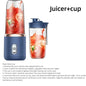NEW HOT  400ml Portable USB Blender Electric Travel Juicer Cup For Smoothie Milkshake Kitchen Mini Mixer Tool