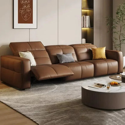 Luxury Couch Reclining Sofas Leather Black Seating Power Office Reclining Sofas Massage Sillas De Escritorio Home Furniture