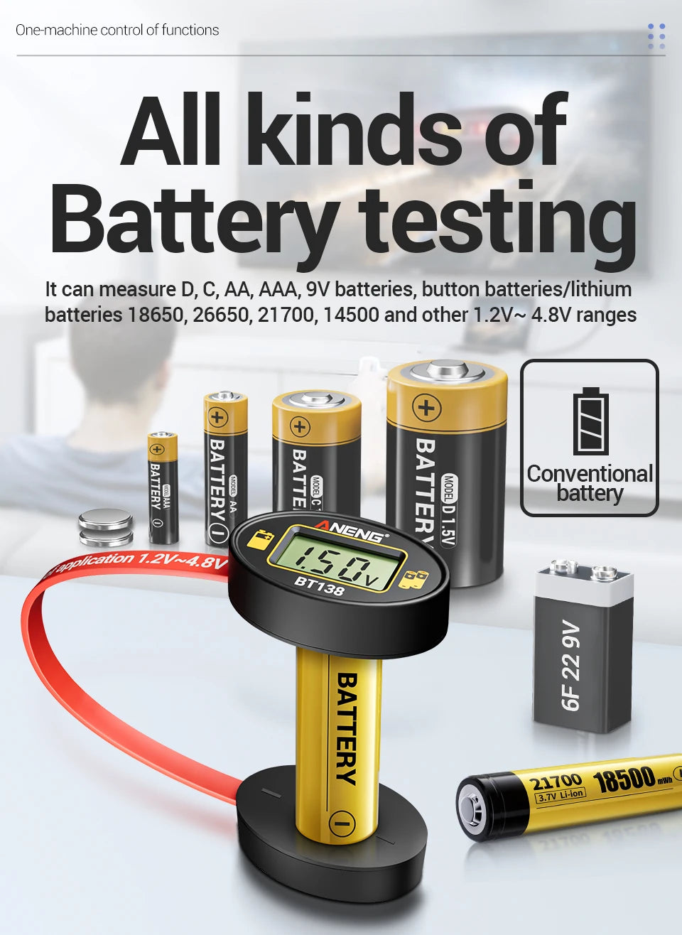 ANENG Digital Multimeter Professional Tester SZ303 AC/DC Voltage Resistance High Precision Professional Electrical Detection Too