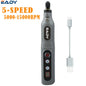 Wireless Rotary Tool 13000mAh Battery 5 Variable Speed Mini Cordless Grinder Pen Style Electric Grinding Polishing Kit for DIY