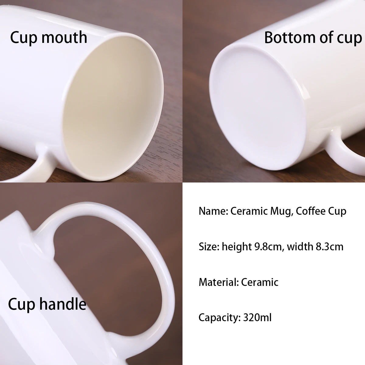 Funny Monkey on Toilet Ceramic Coffee Mug – Reusable, Hand-Wash Only – Humorous Cartoon Design with Detailed Illustration