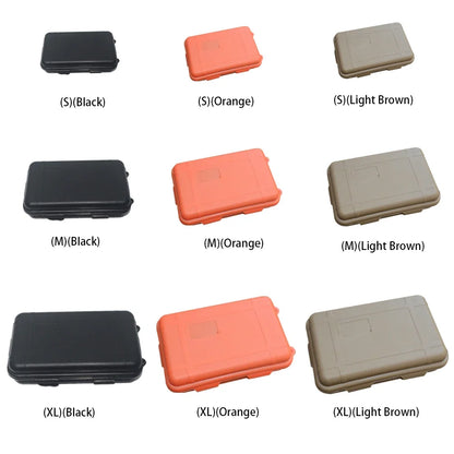 Outdoor Waterproof Survival Sealed Box Dustproof Shockproof Plastic EDC Tools Storage Container Case Fishing Tackle Tools Boxes