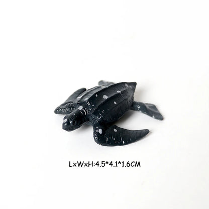 Simulation Chinese Softshell Leatherback Sea Turtle Snapping Turtles Tortoise Ocean Animal Model Education Toy Figures For Kids