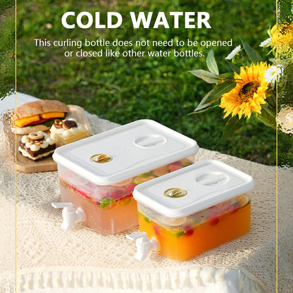 3.5-10L Cold Water Kettle with Faucet Refrigerator Cool Water Bucket Lemonade Bottle Beverage Water Dispenser Drinkware Outdoor