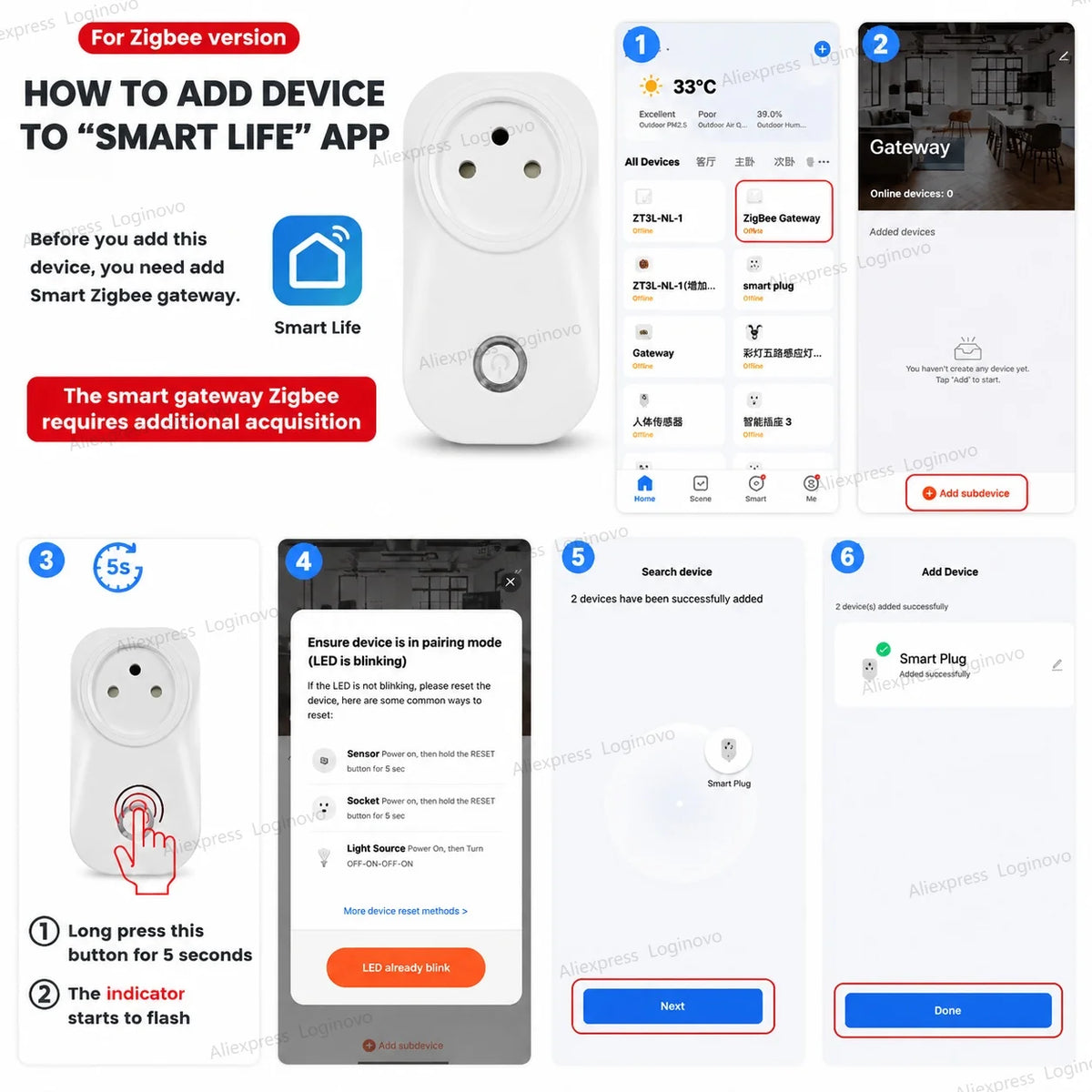 16A Tuya Smart Plug WiFi Zigbee Smart Socket Israel Plug With Energy Monitoring Timer Voice Control Alexa Google Smart Life APP