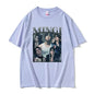 Kpop Ateez Mingi 2026 Graphic T Shirt Men's Hip Hop Korean O-Neck Short Sleeve T-shirts Glothing Fashion Vintage Cotton T-shirt