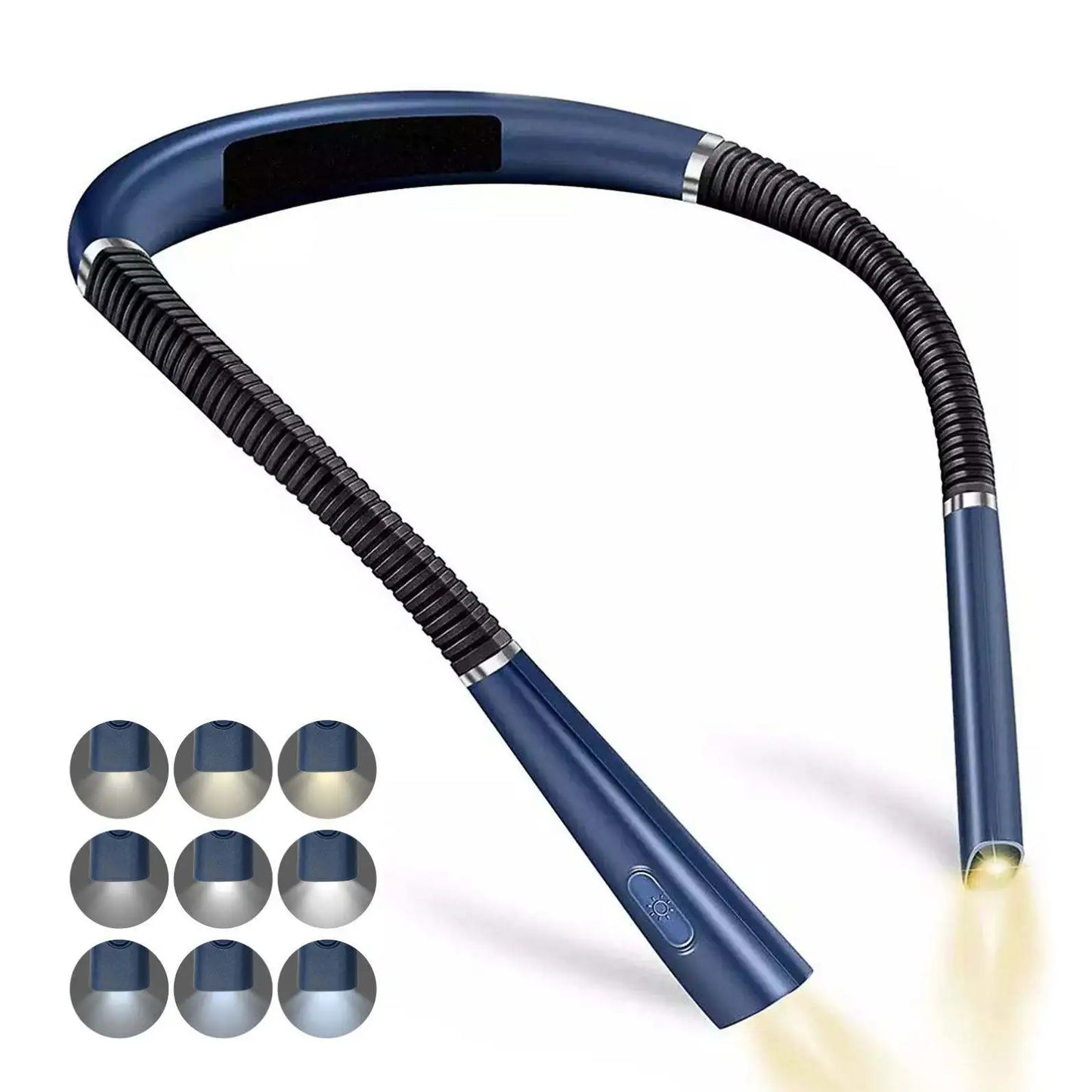 LED Neck Hung Light Hands-Free Neck Light 3 Level Light 3 Temperature Rechargeable USB Reading Lamp High Quality Neck Book Light
