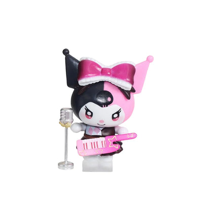 Sanrio Kuromi Sparkling Idol Series Cartoon Blind Box Toy Creative Personalized Desktop Ornaments Statue Model Surprise Gift Box